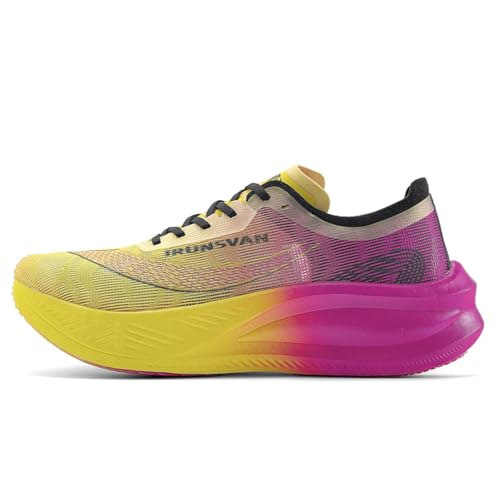 IRUNSVAN Carbon Plate Marathon Running Racing Shoes Men Professional Stable Supp ort Shock-Relief Ultra-Light Rebound Sneakers