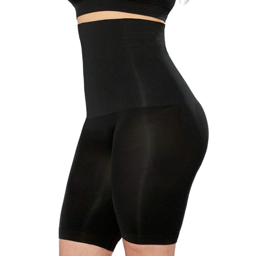 SHAPERMINT High Waisted Shapewear Shorts, Tummy Control Under Dress S-4XL