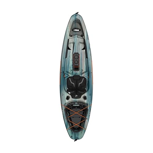 Pelican Sentinel 100X - Angler Sit on top Fishing Kayak - Forest Mist - Lightweight - Ergolounge™ Seating System - 10 ft, ‎Sentinel 100X Angler Fishing Kayak