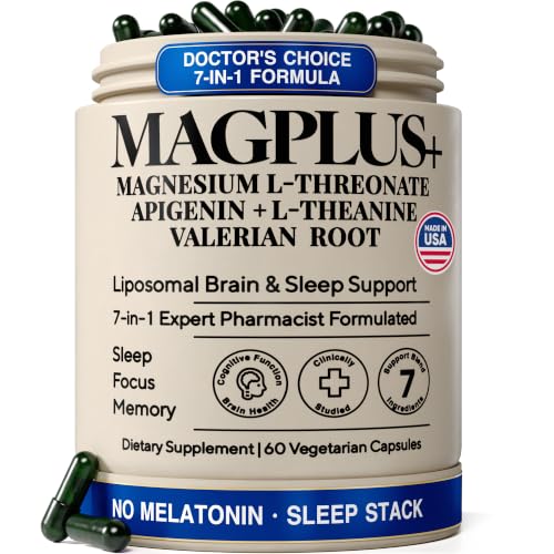 Liposomal Magnesium L-Threonate with Apigenin, 60 Caps
