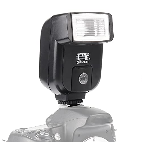 FocusFoto YINYAN CY-20 Universal Hot Shoe On-Camera Flash Speedlite Electronic Speedlight