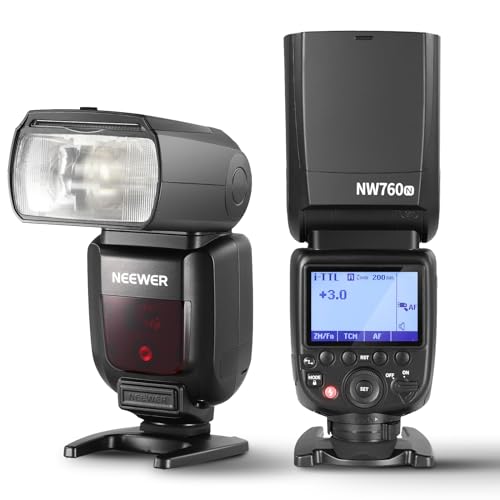 NEEWER NW760-N TTL Flash Speedlite Compatible with Nikon DSLR Cameras