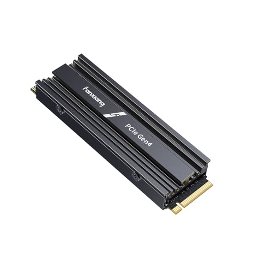 fanxiang 1TB NVMe Internal Gaming SSD for PS5 with Heatsink, Up to 7000MB/s M.2 SSD PCIe Gen 4 SSD Storage Expansion Compatible with PS5, Internal Solid State Drive for Gamers, Professionals, Creators