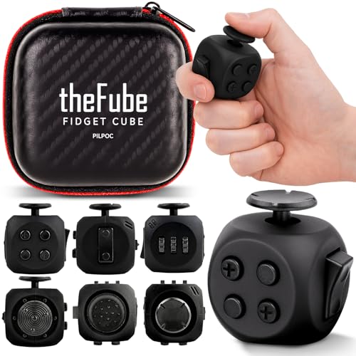 PILPOC theFube Fidget Cube, Stress Relief Infinity Cube for Adults & Kids