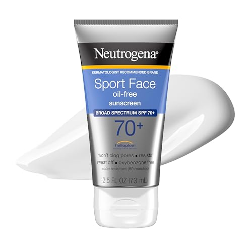 Neutrogena Sport Face Sunscreen Lotion SPF 70+, 2.5 fl. oz