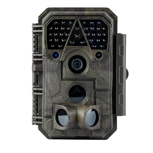 Meidase P70 (Non-Cellular,Non-WiFi) Trail Camera, 64MP 1296p, Game Cameras with No-Glow IR Night Vision, Motion Activated, Waterproof for Wildlife Deer Cams, Hunting