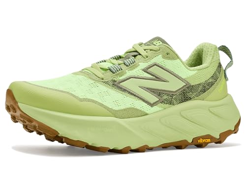 New Balance Men's Fresh Foam X Hierro V9 Trail Running Shoe, Afterglow/Dark Olivine, 9.5 XW