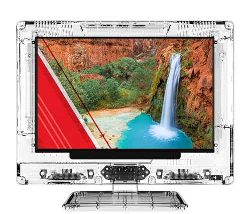 RCA 15” Clearview HDTV | J15SE1220 Transparent LED HD Television, High Resolution Wide Screen Monitor w/HDMI, VGA, Including Full Function Remote