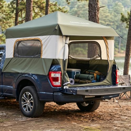GARIGLOOME Inflatable Truck Bed Tent, Fast Setup Pickup Camping Tent