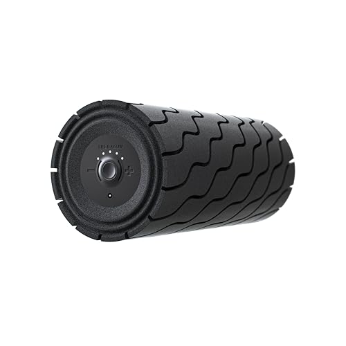 TheraGun Therabody WaveRoller - High Density Foam Roller for Body and Large Muscles. Bluetooth Enabled with 5 Customizable Vibration Frequencies in Therabody App