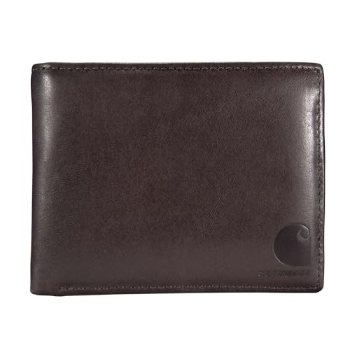 Carhartt Oil Tan Leather Passcase Wallet Brown