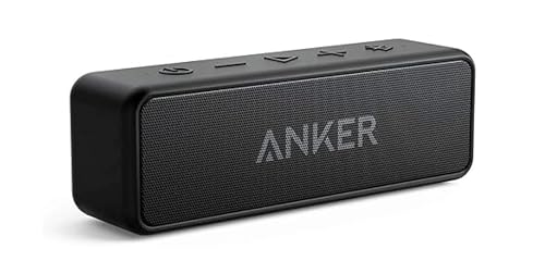Anker soundcore 2 Portable Bluetooth Speaker, Stereo Sound, IPX7