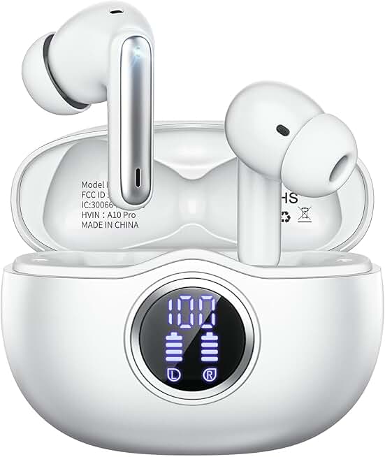 Wireless Earbuds Bluetooth 5.3 HiFi Stereo