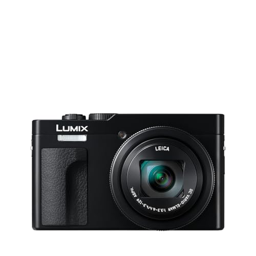 Panasonic LUMIX ZS99 Point and Shoot Camera, Digital Camera Compact with 30x Optical Zoom (24-720mm), 4K Video/Photo, Great for Travel and Concerts, Black