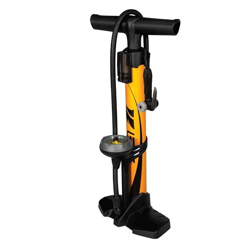 BV Bike Pump out of durable Steel - Bicycle pump 160 PSI high Pressure