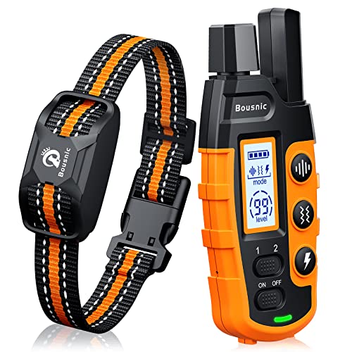 Bousnic Dog Shock Collar - 3300Ft hondentrainingshalsband met afstandsbediening