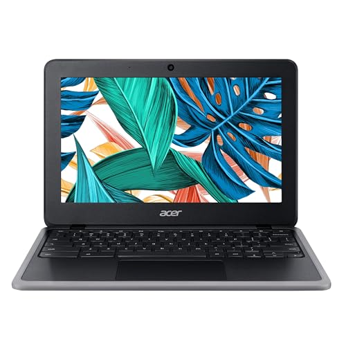 acer Chromebook 311 11.6" HD IPS Laptop, Intel Celeron N4020, 4GB LPDDR4 RAM, 32GB eMMC, Intel UHD Graphics 600, Wi-Fi 5, 720p HD Camera, Chrome OS, Charcoal Black (Renewed)