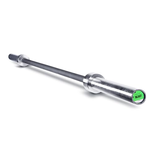 CAP The Beast 7FT Olympic Barbell, Pro Series Weight Bar, 1,200 lb Capacity