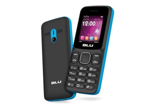 BLU Z4 Z190 Unlocked GSM Feature Phone w/Built-in Flashlight - Blue