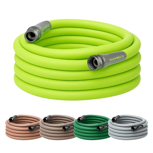 Flexzilla Garden Hose 5/8 in. x 50 ft., lichte water slang voor alle weersomstandigheden, duurzaam en flexibel, lekvrije verbindingen