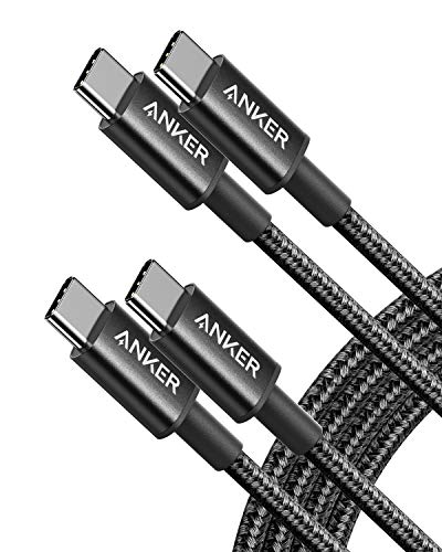 Anker USB C to USB C Cable, Type-C 60W Fast Charging Cable (6 FT, 2Pack)