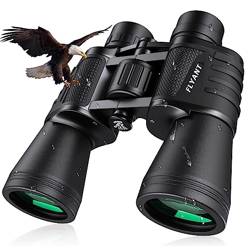 20x50 High Powered Binoculars for Adults, Waterproof Compact Binoculars with Low Light Vision