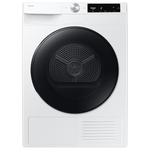 Samsung 4.0 cu. ft. Compact Ventless Heat Pump Dryer with AI Smart Dial, Wi-Fi Connected, Smart Dry Technology, Space Saving Design, White, DV25FG62B0BEA2