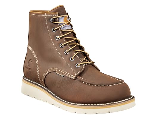 Carhartt 6” Moc Toe Waterproof Work Boots for Men