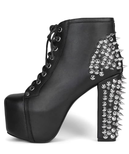 Spiked Leather Boot by HN