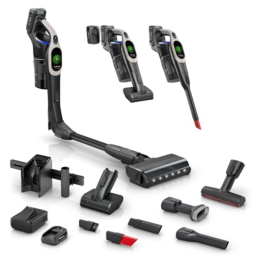 Bosch Unlimited 10 cordless vacuum with two batteries