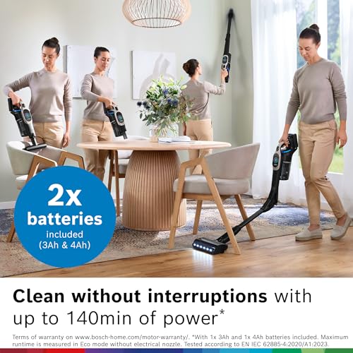 Bosch Unlimited 10 LED lights on the brush head