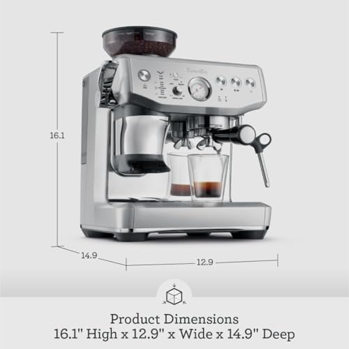 Breville Barista Express Impress dosing interface