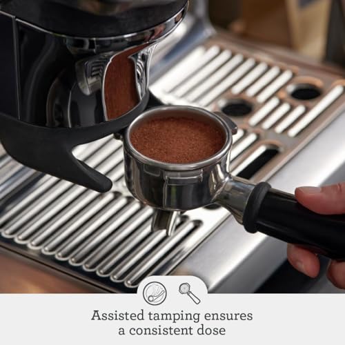 Breville Barista Express Impress precision dosing screen
