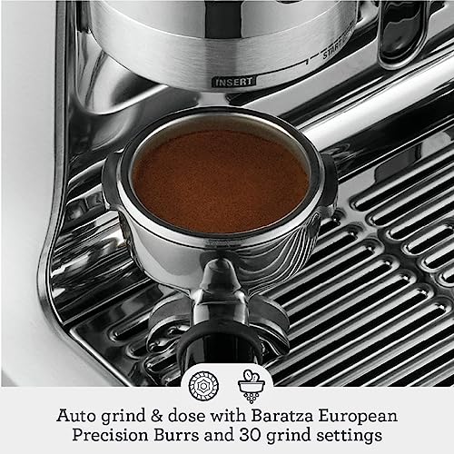 Breville Barista Touch BES880BSS milk frothing in progress