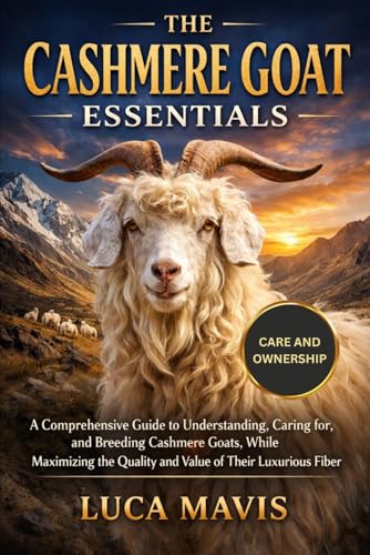 THE CASHMERE GOAT ESSENTIALS: A Comprehensive Guide to Understanding, Caring for, and Breeding Cashmere Goats, While Maximizing the Quality and Value of Their Luxurious Fiber