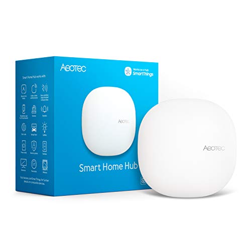 Aeotec Smart Home Hub, fonctionne comme un SmartThings Hub, passerelle Z-Wave, Zigbee, Matter, compatible avec Alexa, Google Assistant, WiFi