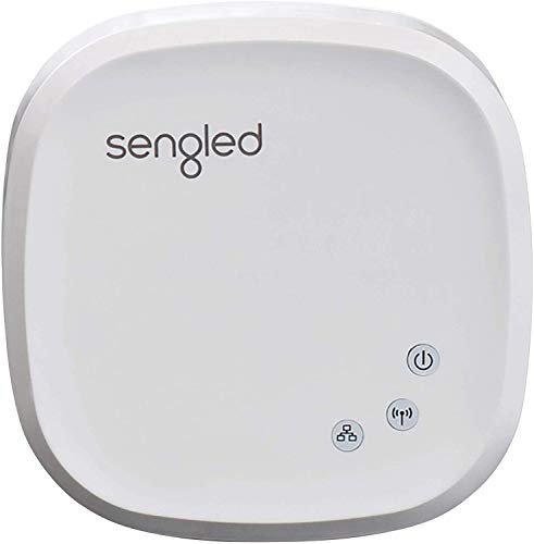 Sengled Z02-hub Hub for Use Smart Products, compatible avec Alexa et Google Assistant, 1 Count (Pack of 1), White