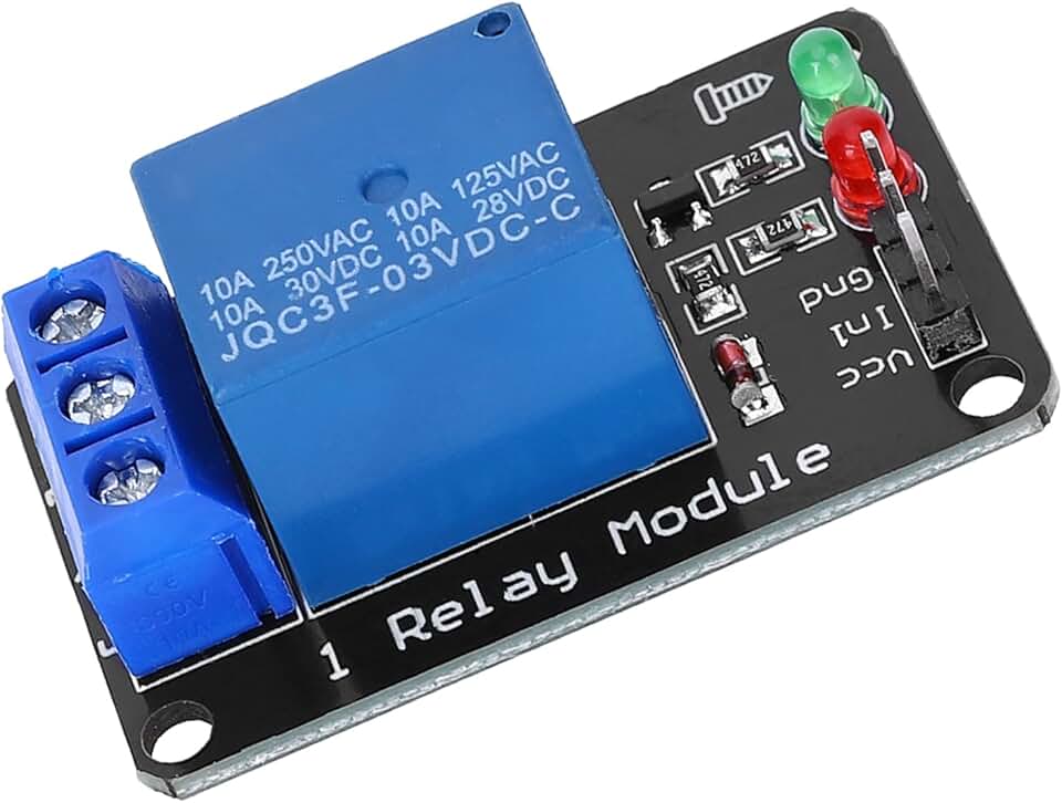 1 Relay Module Electronic Control Device for MCU Industrial Field