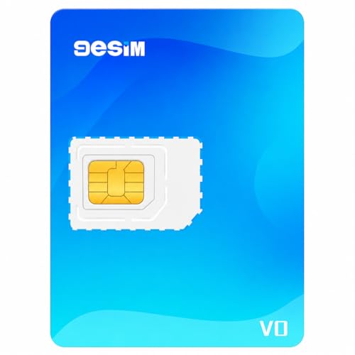 9ESIM V0 eSIM Card for Unlocked Android – SIM to eSIM Adapter, 15 Profiles, Unlimited Downloads, STK Menu, Pre-Cut Nano/Micro/Standard, Global Travel in USA/Europe/Japan/China