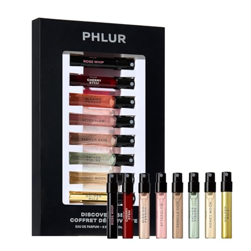 PHLUR Fragrance Discovery Set (2026) - 8pc Perfume Sample Set