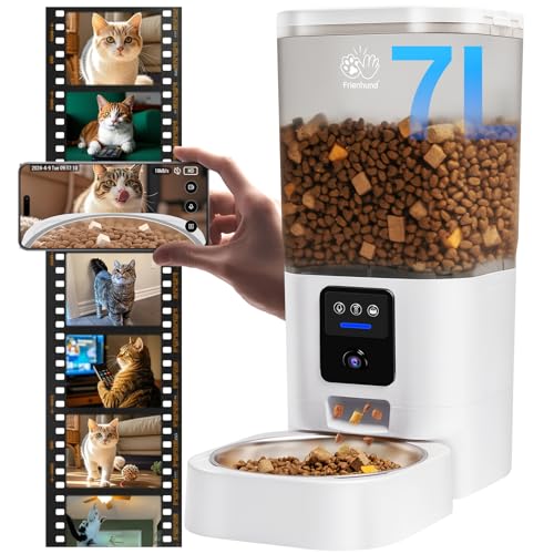 Frienhund Automatic Cat Feeder with 2K Camera