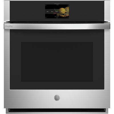 GE Profile built-in 27-inch self-cleaning convection oven image