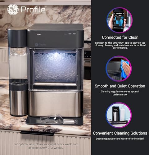 GE Opal 2.0 XL on kitchen counter with scoop