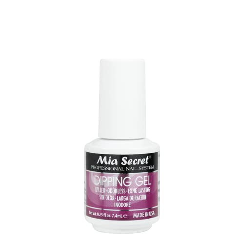 Mia Secret Professional - Dipping Gel UV,LED Odorless- Acrylic Dip system (1/4 oz.)