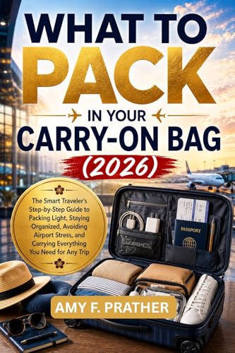 What to Pack in Your Carry-On Bag (2026): The Smart Traveler's Step-by-Step Guide to Packing Light, Staying Organized, Avoiding Airport Stress, and Carrying Everything You Need for Any Trip
