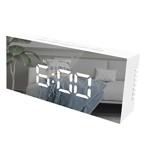 Unomor Electronic Clock Alarm for Deep Sleepers Led Digital Display Clock Sunrise