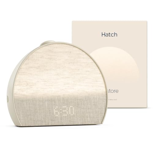 Hatch Restore 3 Sunrise Alarm Clock & Sound Machine, Smart Light (Putty)