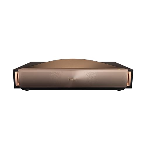 Hisense L9Q Ultra Short Throw Triple Laser Projector, 4K UHD, 5,000 Lumens, 5000:1 Contrast, 80” - 200”, Dolby Vision & Atmos, IMAX Enhanced, Google TV, Pantone Validated, Tuned by Devialet