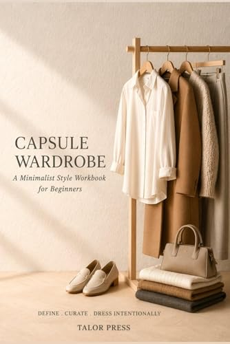 Capsule Wardrobe: Planner Workbook for Beginners | Build Your Core 30, Color Palette, Outfit Plans, and Seasonal Wardrobes