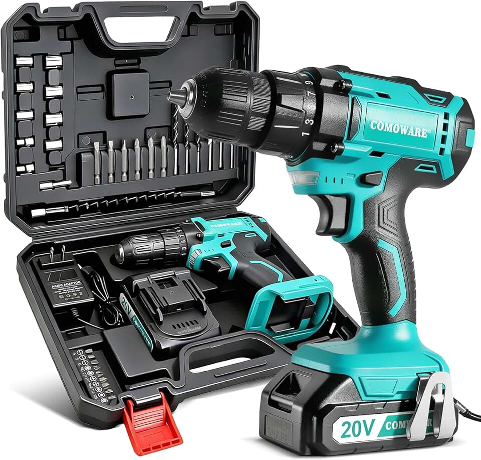 COMOWARE 20V Cordless Drill
